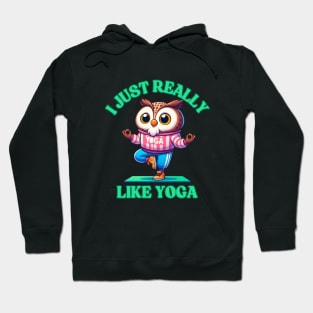 Owl Yoga Hoodie